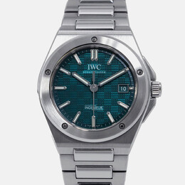 IWC Ingenieur IW328903 Automatic Green Stainless Steel Men's Wristwatch 40 mm