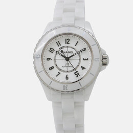 Chanel J12 H5699 Automatic White Ceramic Women's Wristwatch 33 mm 1203055