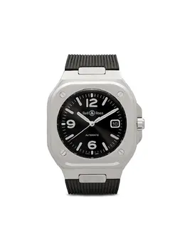 Наручные часы BR 05 Black Steel 40 мм Bell & Ross, черный 14629959 | черный