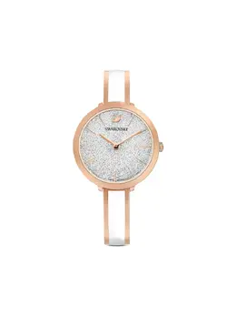 Наручные часы Crystalline Delight 32 Swarovski, серебяный 23889347 | серебристый