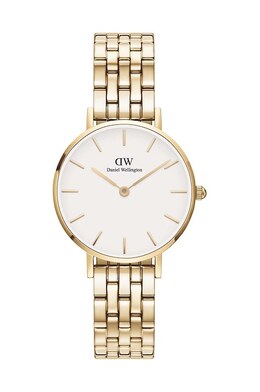 Часы Petite 28 с пятизвенным браслетом Daniel Wellington, золотой dw00100614 | złoty