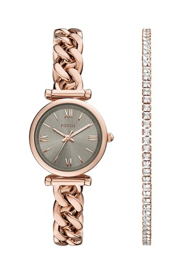 Часы и браслет Fossil, золотой es5378set | złoty