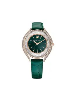 Наручные часы Crystalline Aura 36 мм Swarovski, зеленый 24099995 | зеленый