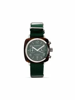 Наручные часы Clubmaster Classic 40 мм Briston, зеленый 16949163 | зеленый