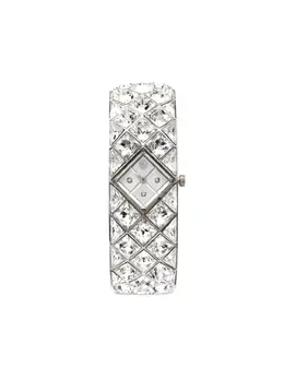 Наручные часы Curiosa Bangle 16.3 мм Swarovski, серебяный 27197226 | серебристый