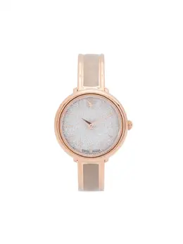 Наручные часы Crystalline 32 мм Swarovski, серебяный 27197224 | серебристый