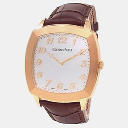 Audemars Piguet Tradition 15335OR.OO.A092CR.01 Men's Automatic Silver Dial Rose Gold Wristwatch