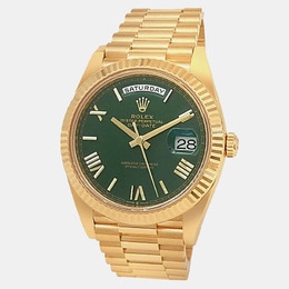 Rolex Day-Date 228238 Automatic Green Dial Men's Watch