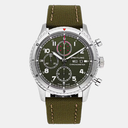 Pre-Owned Breitling Aviator 8 Chronograph Curtiss Warhawk A133161A1L1X1 Men's Watch Automatic 43 mm