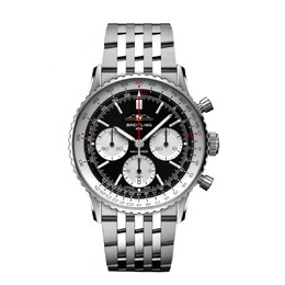 Navitimer Chronograph AB0139211B1A1 Breitling Men's Watch Black Dial Automatic Movement