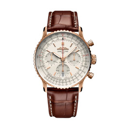  Breitling Navitimer Chronograph Automatic Chronometer Silver Dial Mens Watch rb0139211g1p1 
