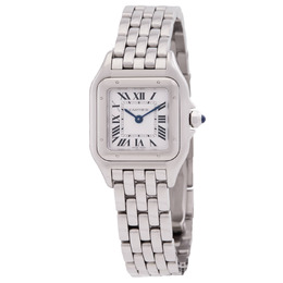Cartier Panthere Small Model Silver Dial Ladies Watch wspn0013