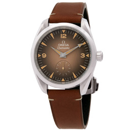 Omega Seamaster Railmaster Chronograph Automatic Brown Dial Watch 235.12.38.20.13.001