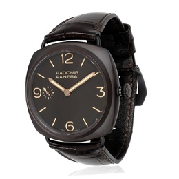 Pre-owned Panerai Radiomir Composite 3 Days Brown Dial Mens Watch pam00504
