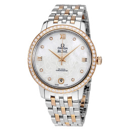 Omega De Ville Prestige Mother of Pearl Ladies Watch 424.25.33.20.55.003
