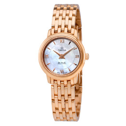 Omega De Ville Prestige Mother of Pearl Dial Ladies Watch 42450246005002 424.50.24.60.05.002