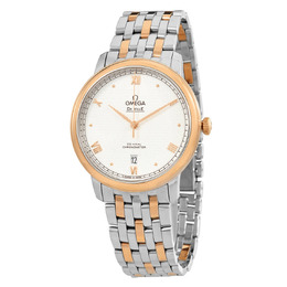 Omega De Ville Automatic Chronometer Grey Dial Mens Watch 424.20.40.20.02.004