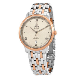 Omega De Ville Prestige Chronometer Automatic White Dial Mens Watch 42420402009001 424.20.40.20.09.001