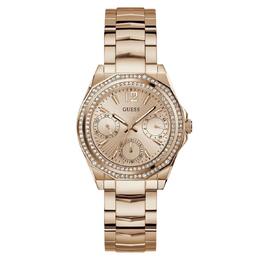 Guess Ritzy Quartz Rose Gold Dial Ladies Watch GW0685L3