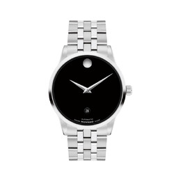 Movado Museum Automatic Black Dial Men's Watch, Model: 0608030