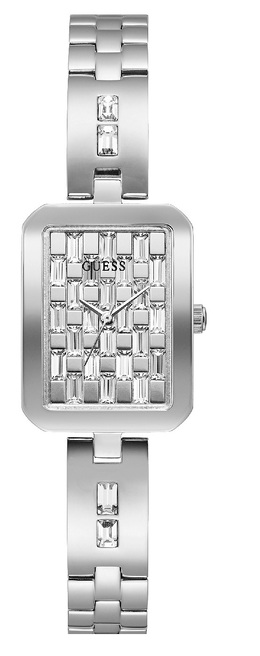 Guess Quattro Quartz Silver Dial Ladies Watch GW0300L1