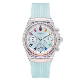 Guess Athena Quartz Blue Dial Ladies Watch GW0438L8