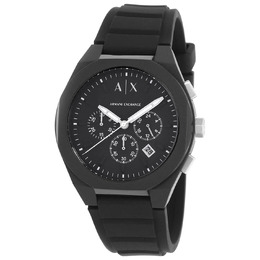 Armani Exchange Rafael Chronograph Quartz Black Dial Mens Watch AX4161