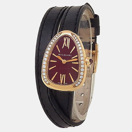 Bulgari Serpenti Quartz Red Diamonds - Article No. 102730
