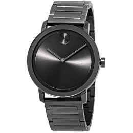 Movado Gunmetal Dial 3600509 Mens Watch