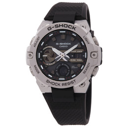 Casio G-Shock GBM-2100-1ADR Alarm Analog-Digital Black Dial Watch with Resin/Steel Case, Mineral Glass Crystal, Solar Movement