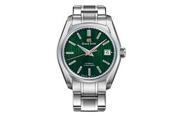 Grand Seiko Механические часы с ремешком из нержавеющей стали, мужские часы с зеленым циферблатом sbgh305g | green dial