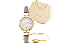 Casio Женские часы SHEEN 30 мм серого цвета she-4536gl系列