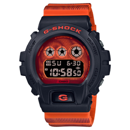 Casio Мужские красные часы серии G-SQUAD dw-6900td-4pr