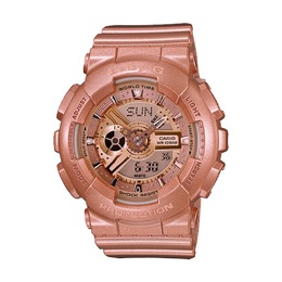 Casio Женские розовые часы BABY-G ba-111-4a