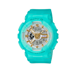 Женские часы BABY-G Gray Casio ba-110sc-2apr-品牌