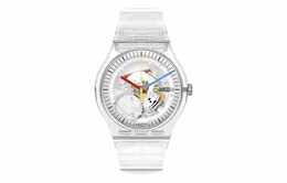 Часы-скелетоны Gent Series унисекс so29k100 Swatch