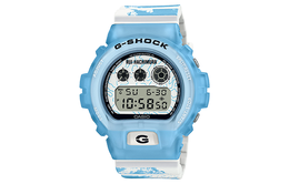 Casio Мужские часы G-SQUAD Series 50 мм синего цвета dw-6900rh-2jr