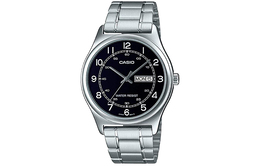 Casio Мужские часы Standard Series 38 мм, черные mtp-v006d-1b2