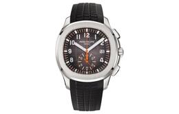 Часы 2023 Pre-owned Aquanaut Chronograph 'Tiffany & Co.' 42mm Patek Philippe 5968a-001