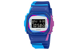 Casio Мужские часы серии G-SQUAD Black Watch dwe-5600pr-2pr