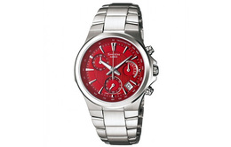 Casio Женские красные часы SHEEN SHE-5019D-4ADR she-5019d-4adr | burgundy