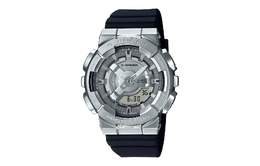 Casio Женские часы из цельнометаллической серии Silver gm-s110-1apr