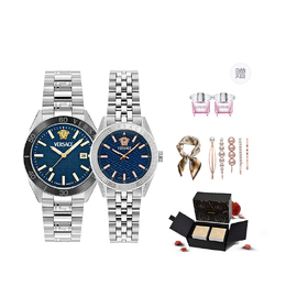 Часы Greca Reaction 36mm Versace vevk00620+vet300821