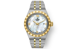Tudor Женские часы Royal Collection с автоматическим механизмом, 28 мм, белый циферблат, стальной корпус, стальной ремешок m28303-0007