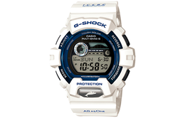 Casio Мужские белые часы gwx-8902k-7jr