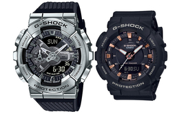 Casio Часы унисекс парные Table Series Black Watch gm-110-1a+gma-s130pa-1aer