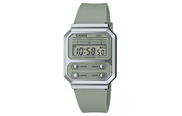 Casio Зеленые часы EDIFICE унисекс a100wef-3a