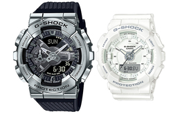 Casio Часы унисекс парные Table Series Black Watch gm-110-1a+gma-s130-7aer