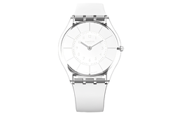 Swatch Часы унисекс 34 мм белые ss08k102