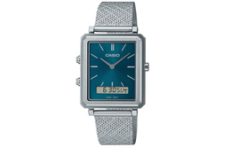 Casio Мужские часы стандартной серии синего цвета mtp-b205m-3e